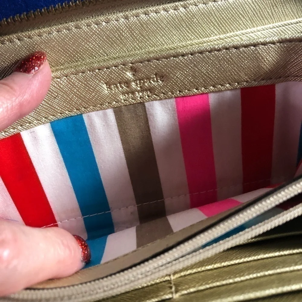 Kate spade zip wallet